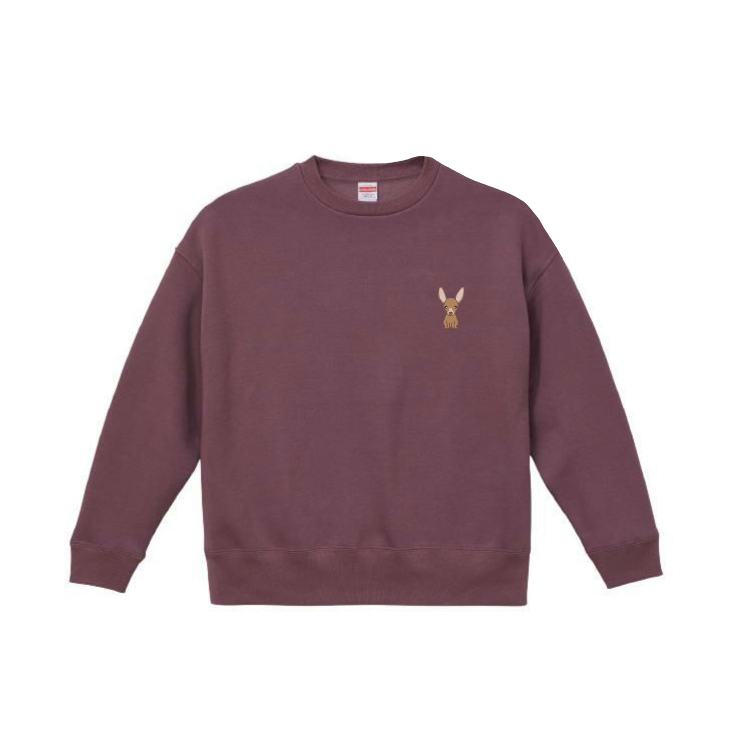 レイス刺繍トレーナー