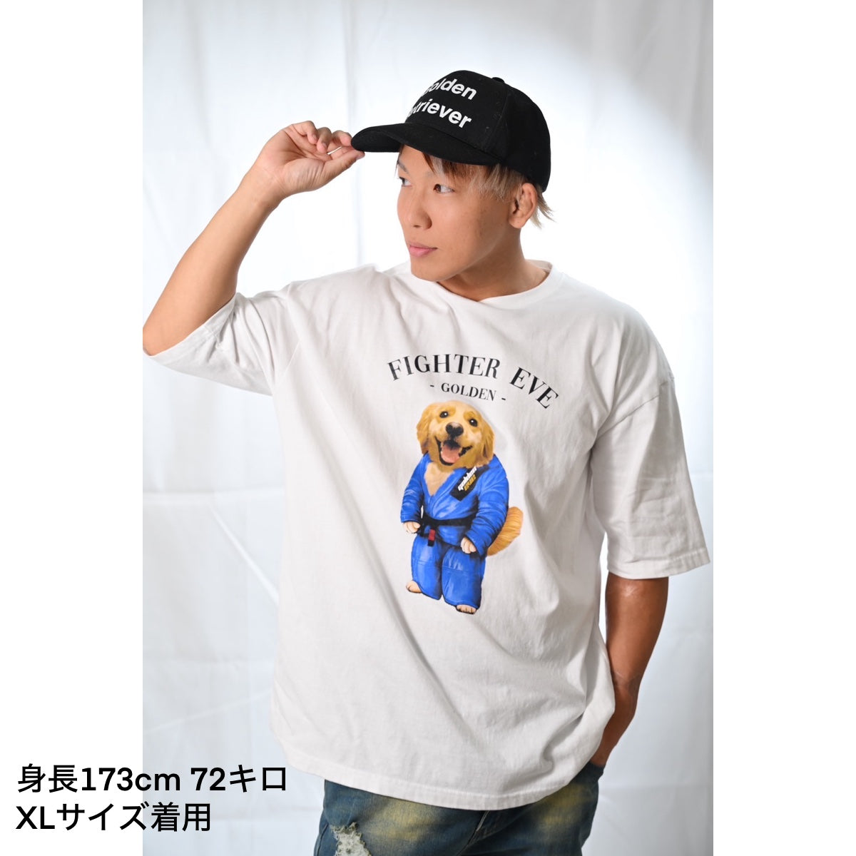 オーバーサイズ イヴTシャツ(FIGHTER&柔術イヴ)