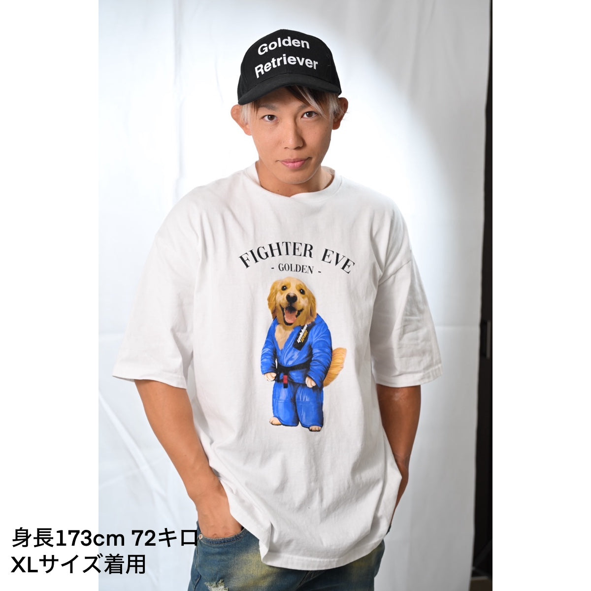 オーバーサイズ イヴTシャツ(FIGHTER&柔術イヴ)