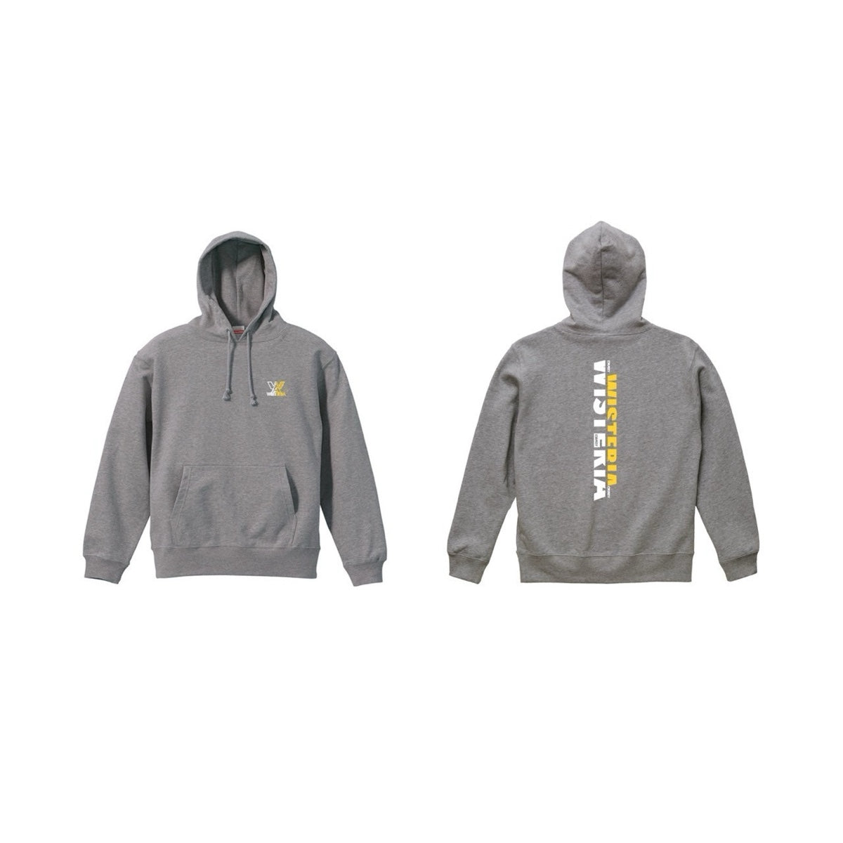 WISTERIA パーカー ホワイト/イエロー