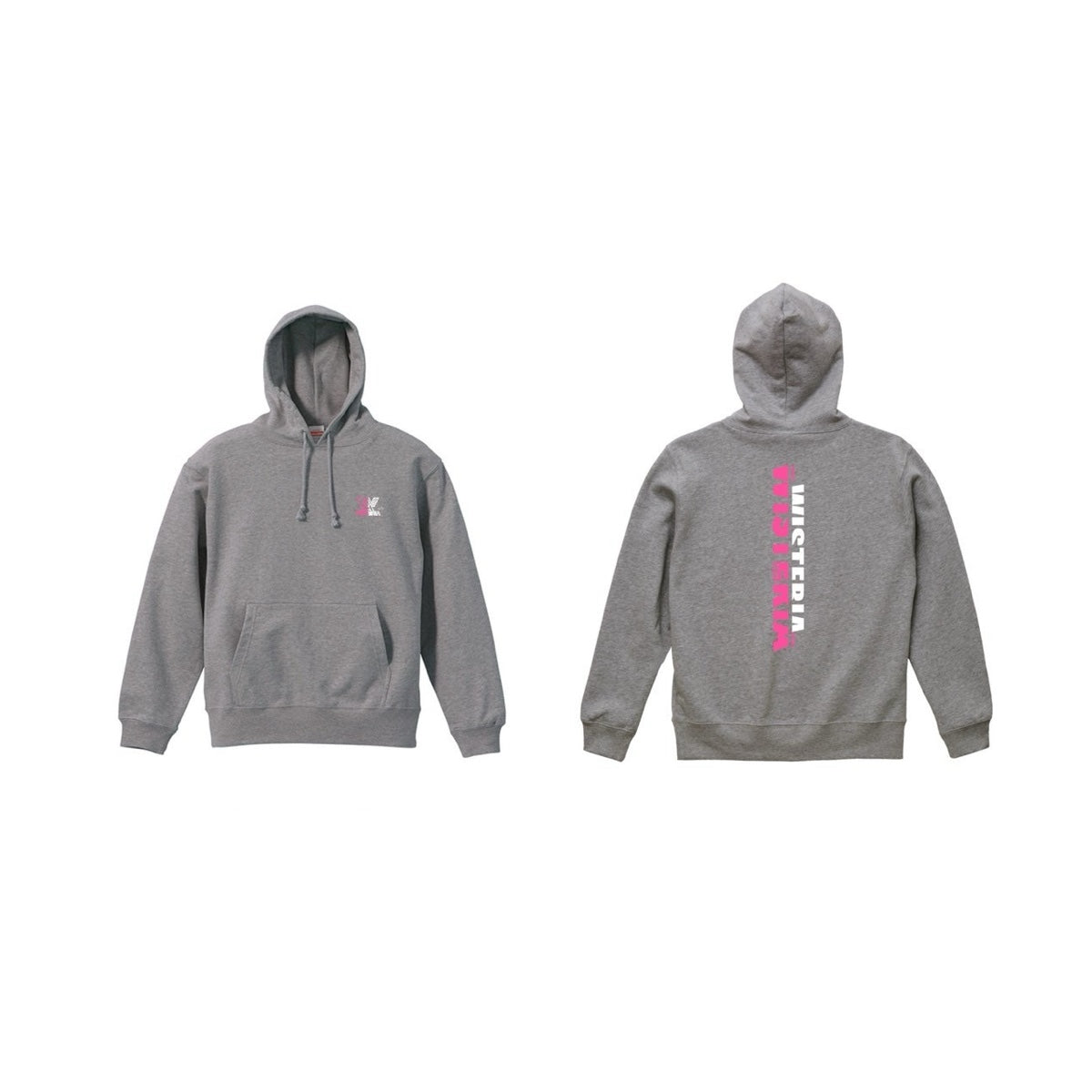 WISTERIA パーカー ピンク/ホワイト