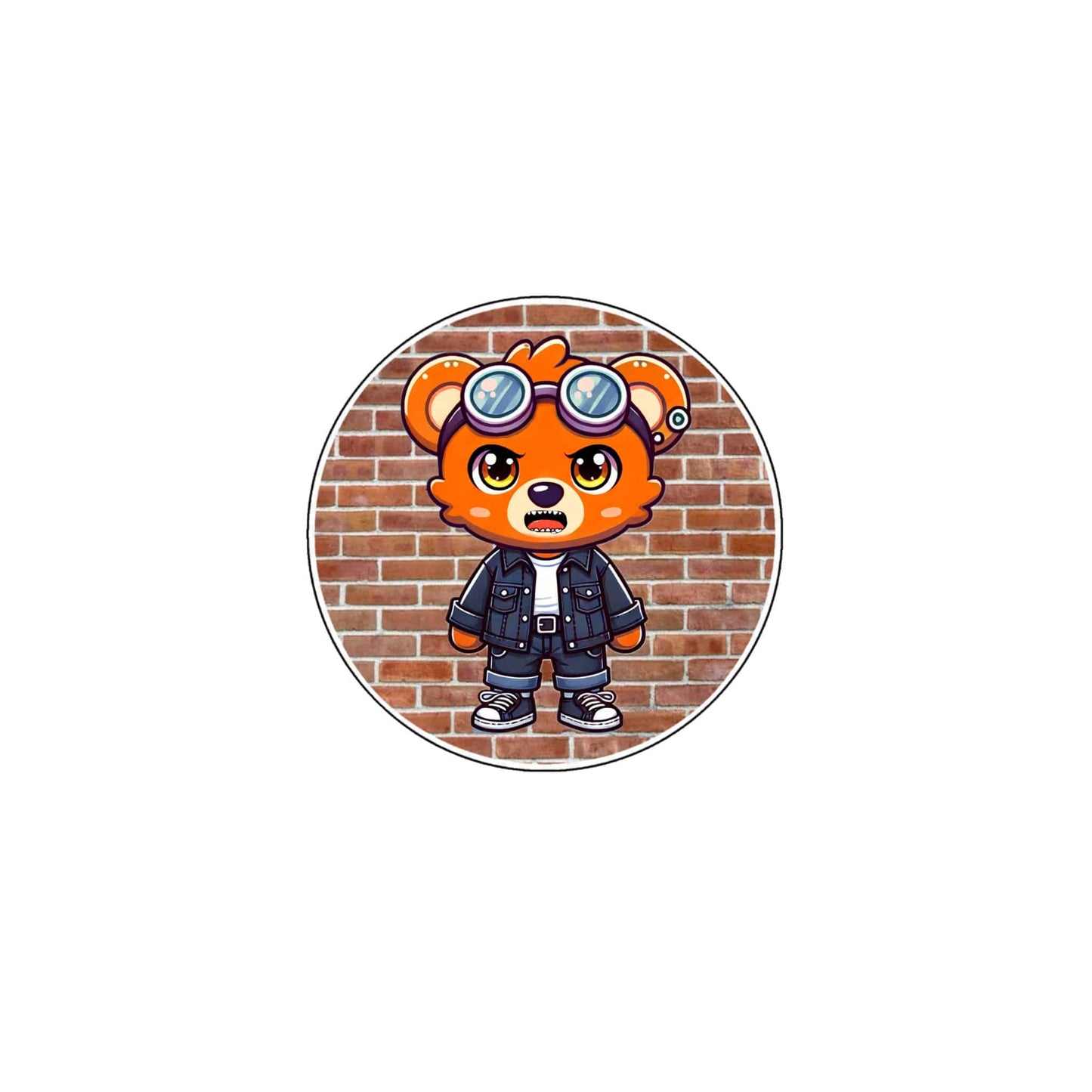 くま組ピンバッジ