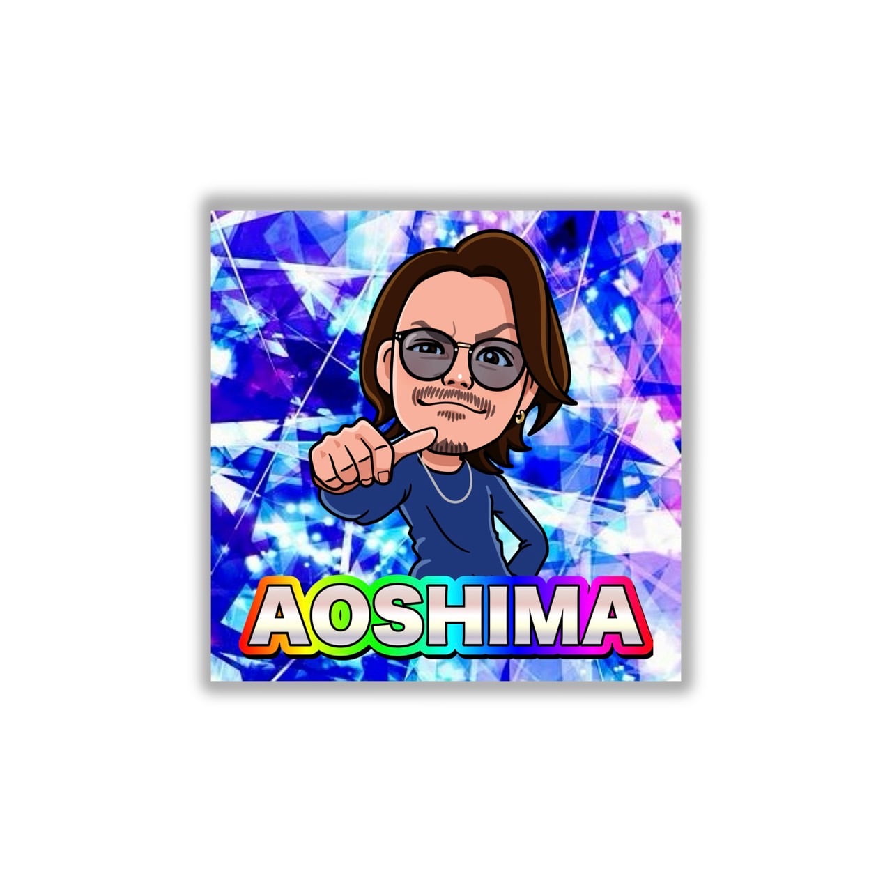 青島ステッカー