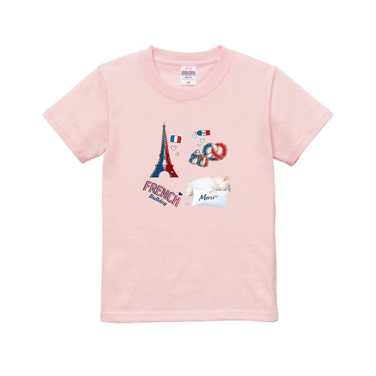 FRENCH BULLDOG キッズTシャツ