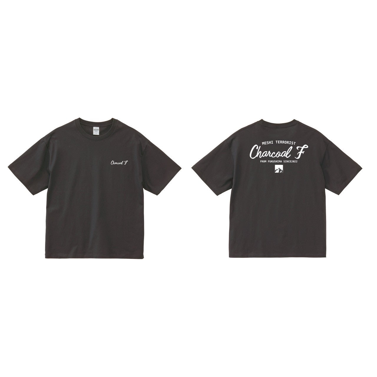 チャコールF Tシャツ