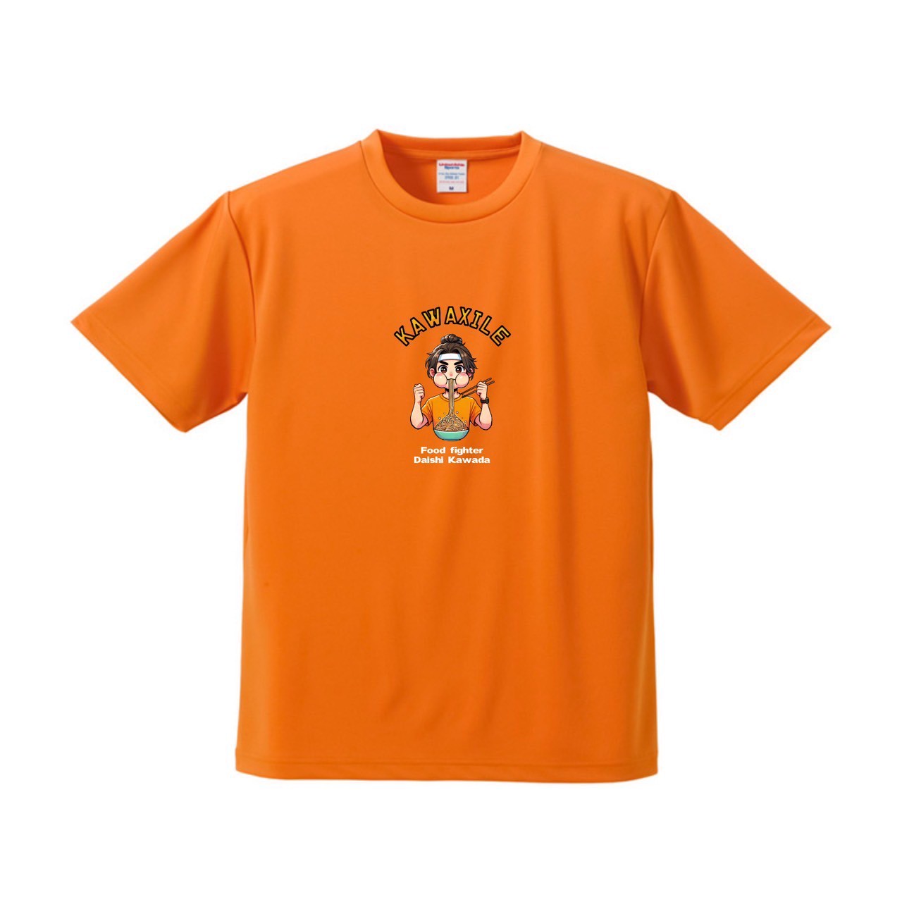 KAWAXILE イラスト ドライTシャツ