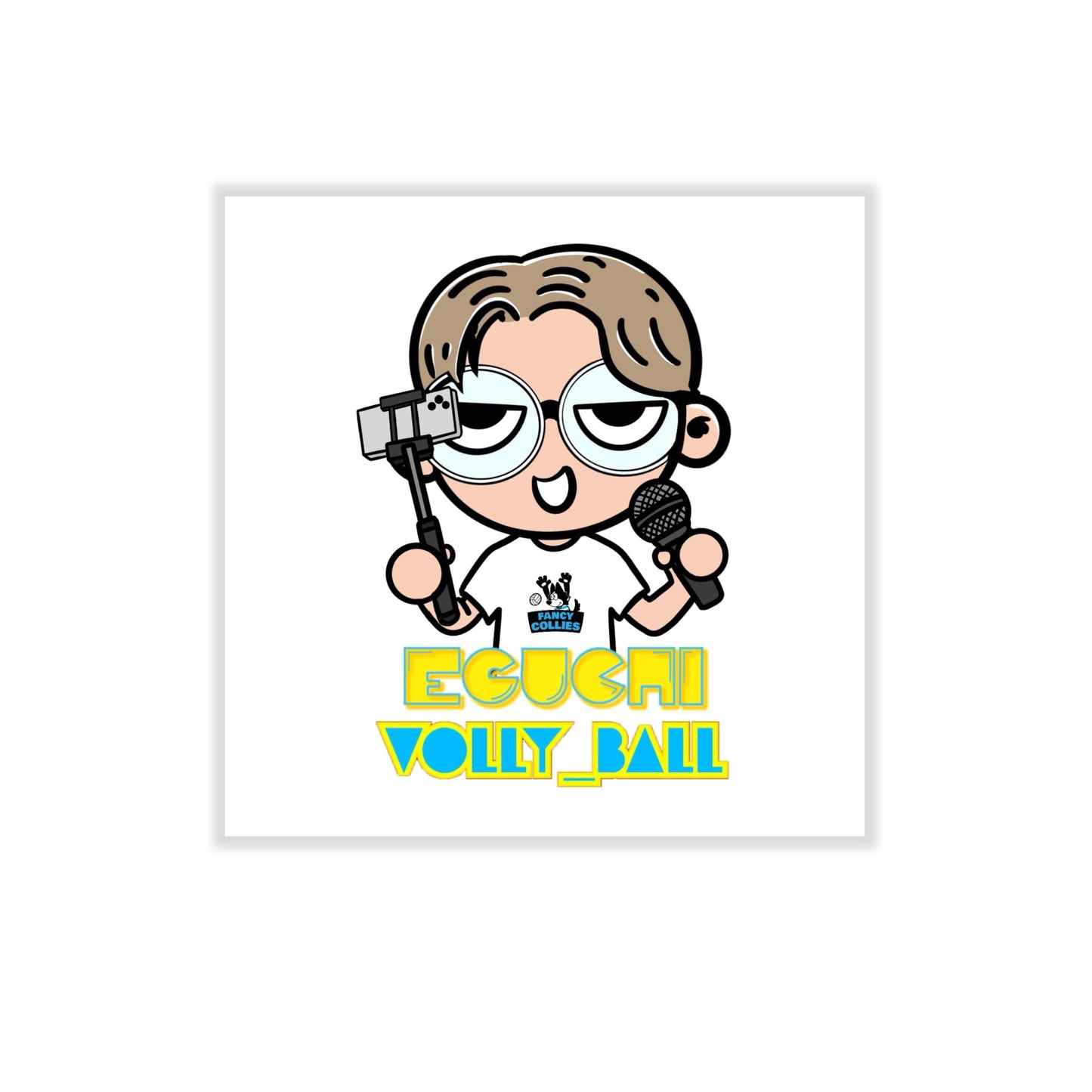 キャラクターステッカー