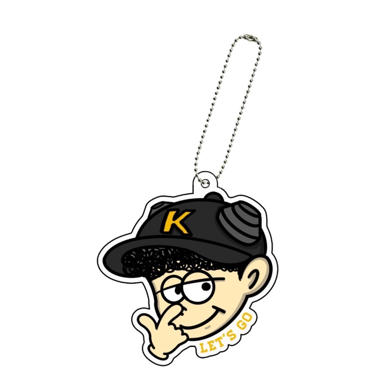 LET'S GO FACE アクキー