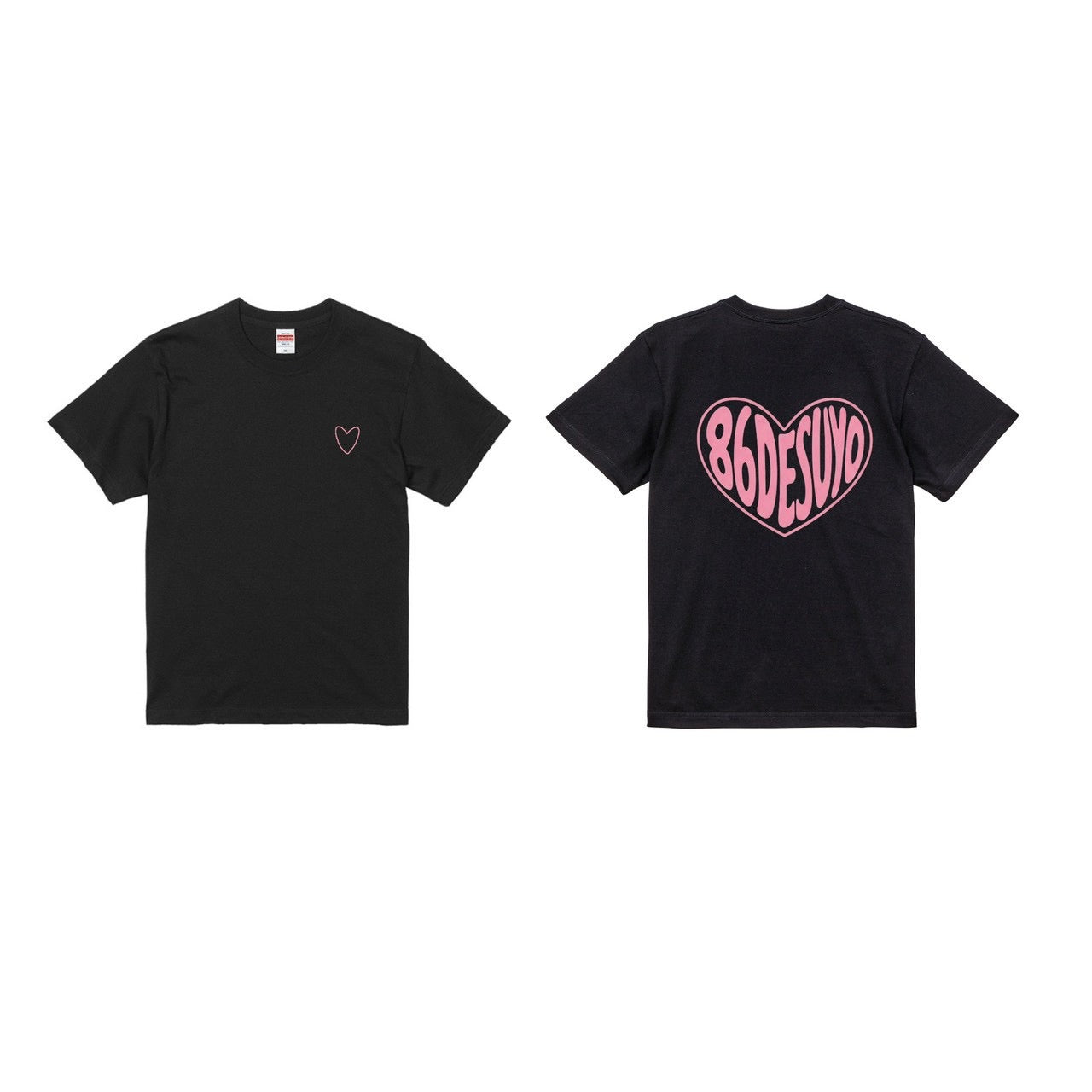 86 DESUYO ハートTシャツ
