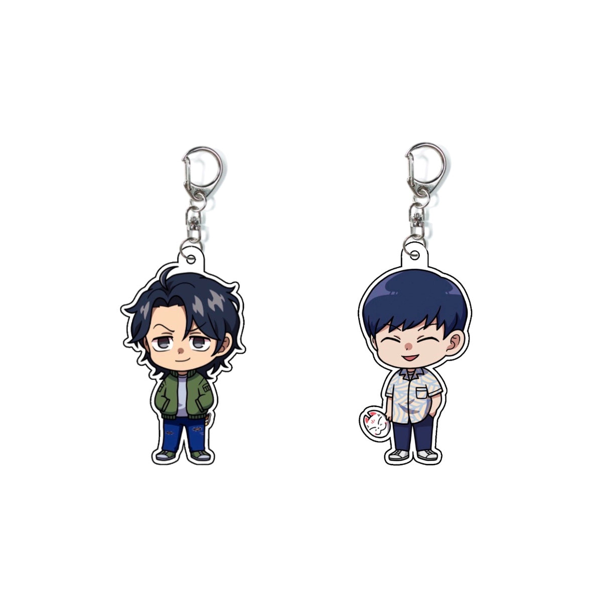 アクキー2種 外伝(伊佐治(昔)/柏木)