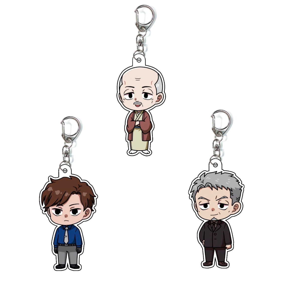 アクキー3種 大判組(大判代表/伊佐治(今)/拓殖)