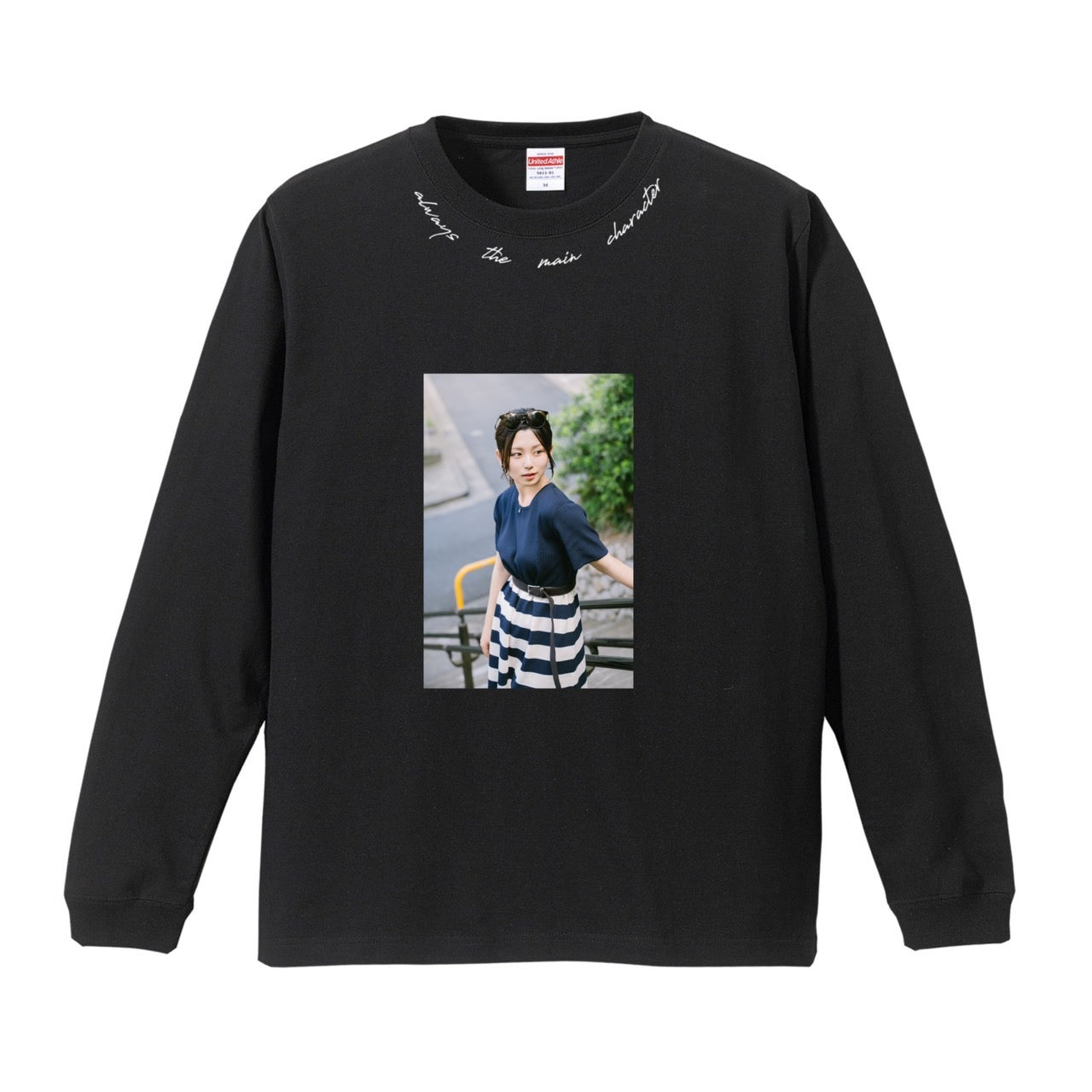 《限定写真入り》 ししまる本人制作 ロングTシャツA