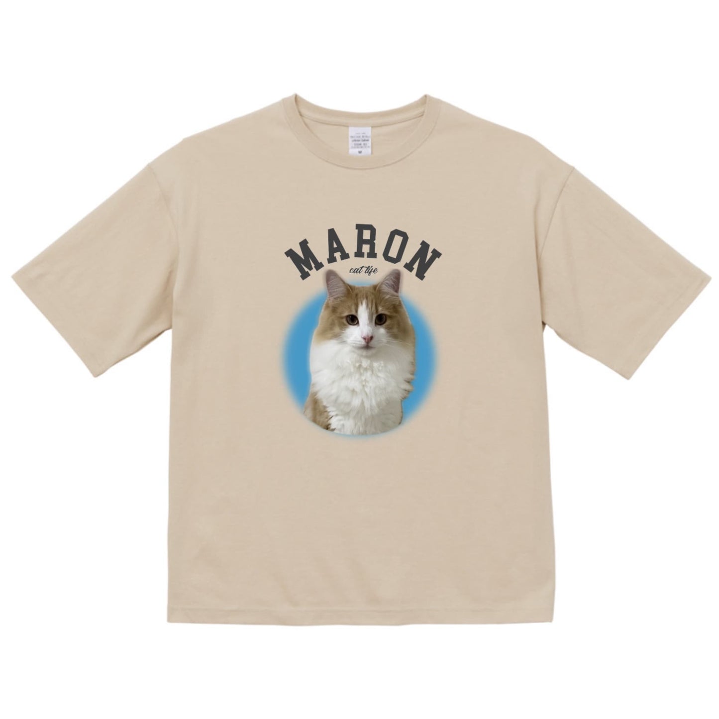 オーバーサイズ マロンTシャツ