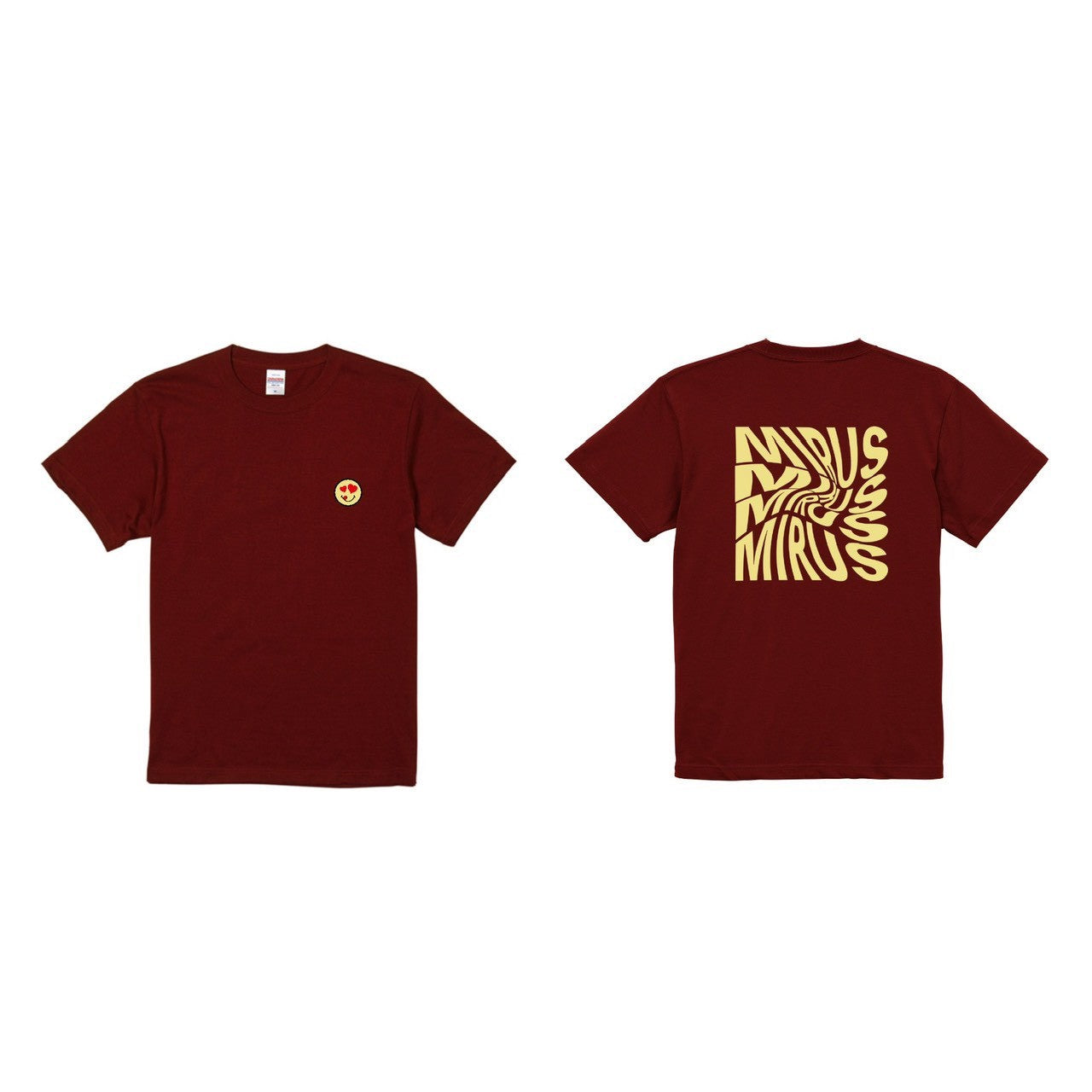 MIRUS ワープロゴTシャツ