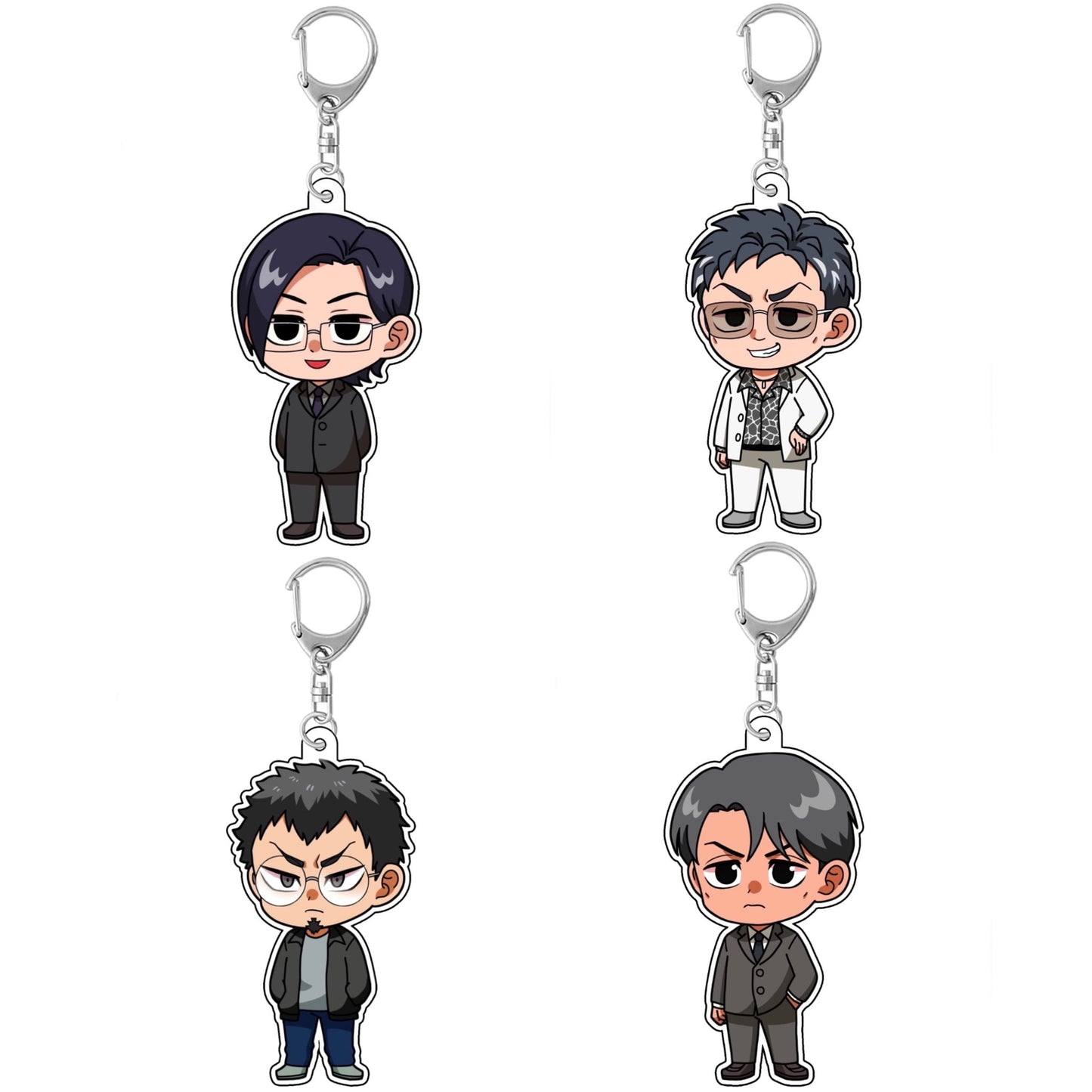 アクキー4種 鷲尾/槙野/新界/黒瀬