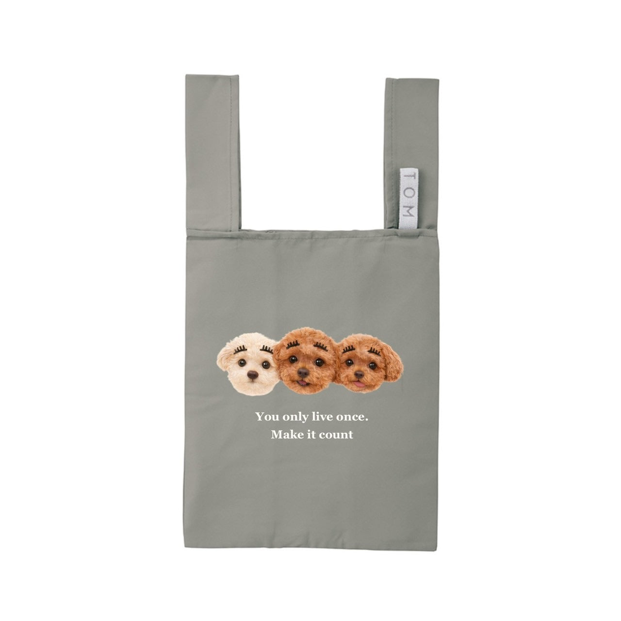 プードル3姉妹エコバッグ