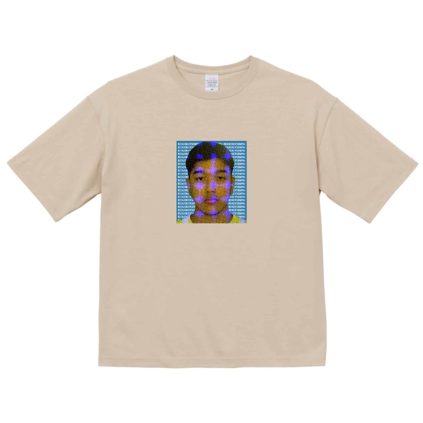 RED JOKER face ビッグシルエットTシャツ