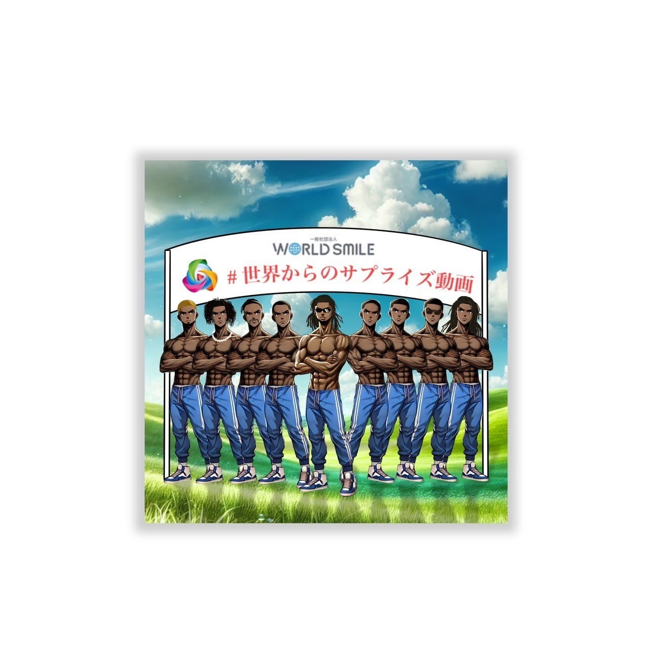 サプライズステッカー(2枚組)