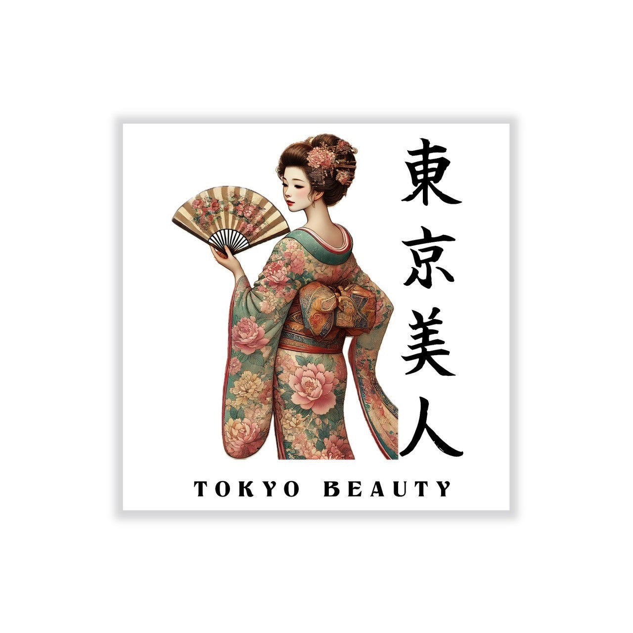東京美人ステッカー