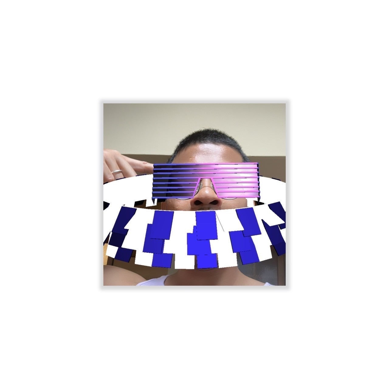 ダニエルFACEステッカー A-F