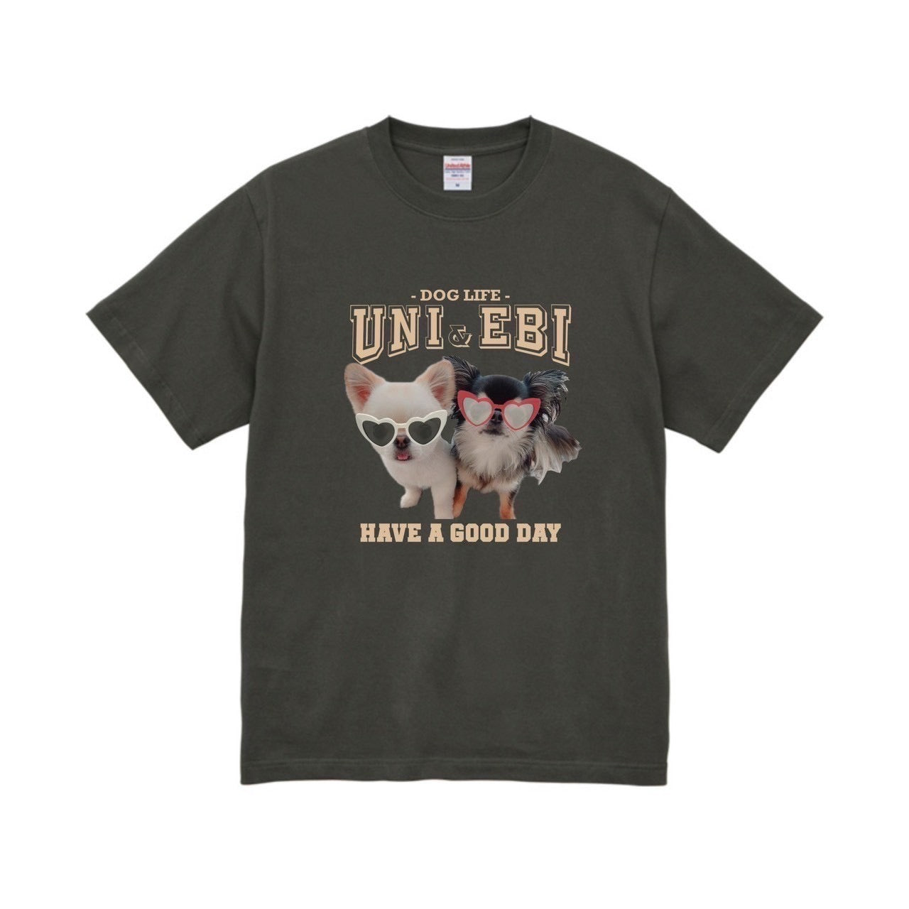 うにちゃん&えびちゃんTシャツ