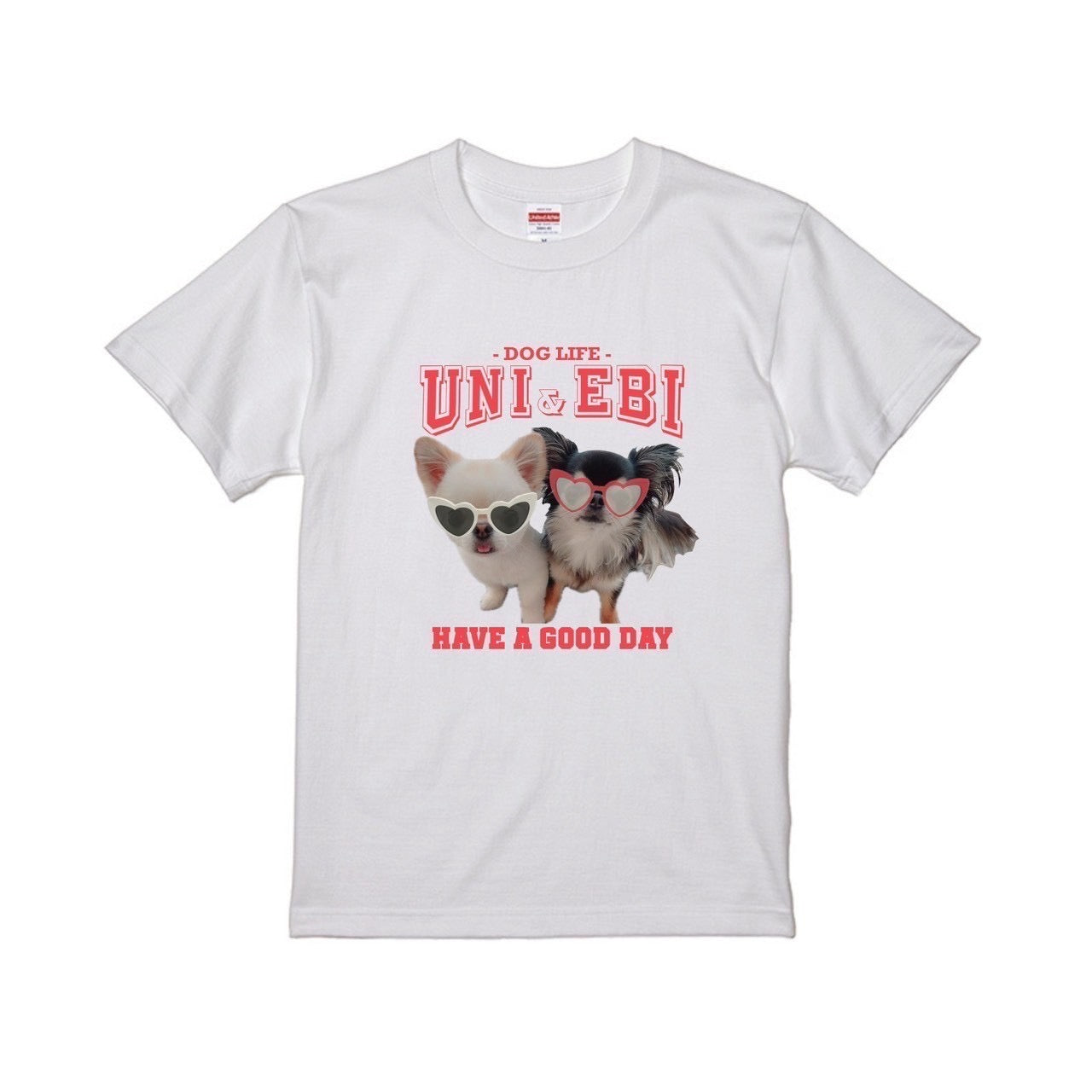 うにちゃん&えびちゃんTシャツ