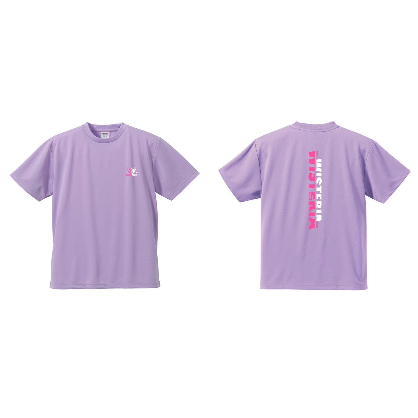 WISTERIA Tシャツ ピンク/ホワイト