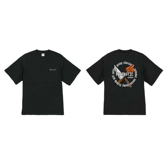 チャコールF FANTASTIC SUMMER Tシャツ
