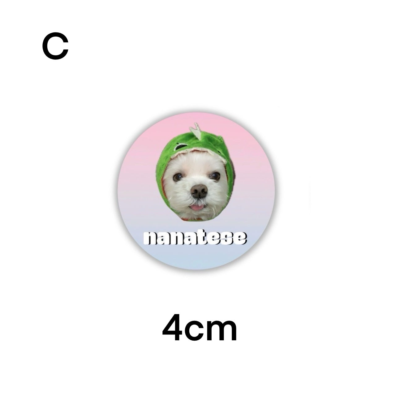 Nanatese 缶バッジ