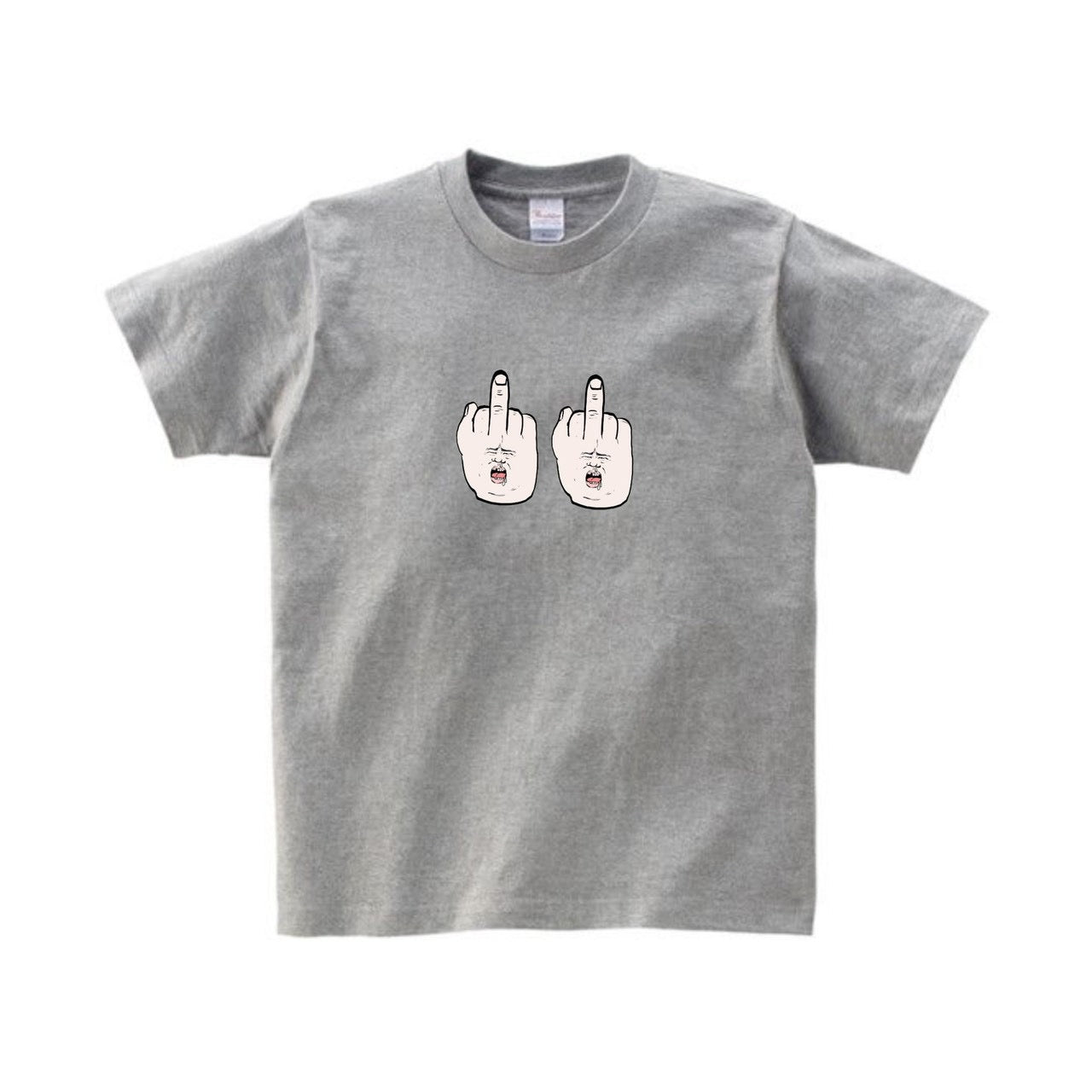 中指Tシャツ