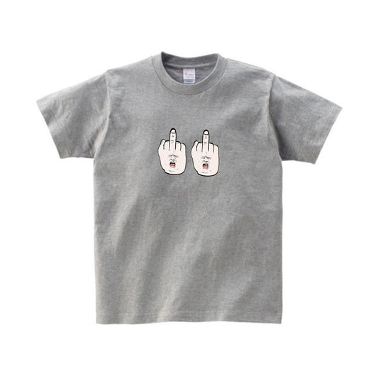 中指Tシャツ