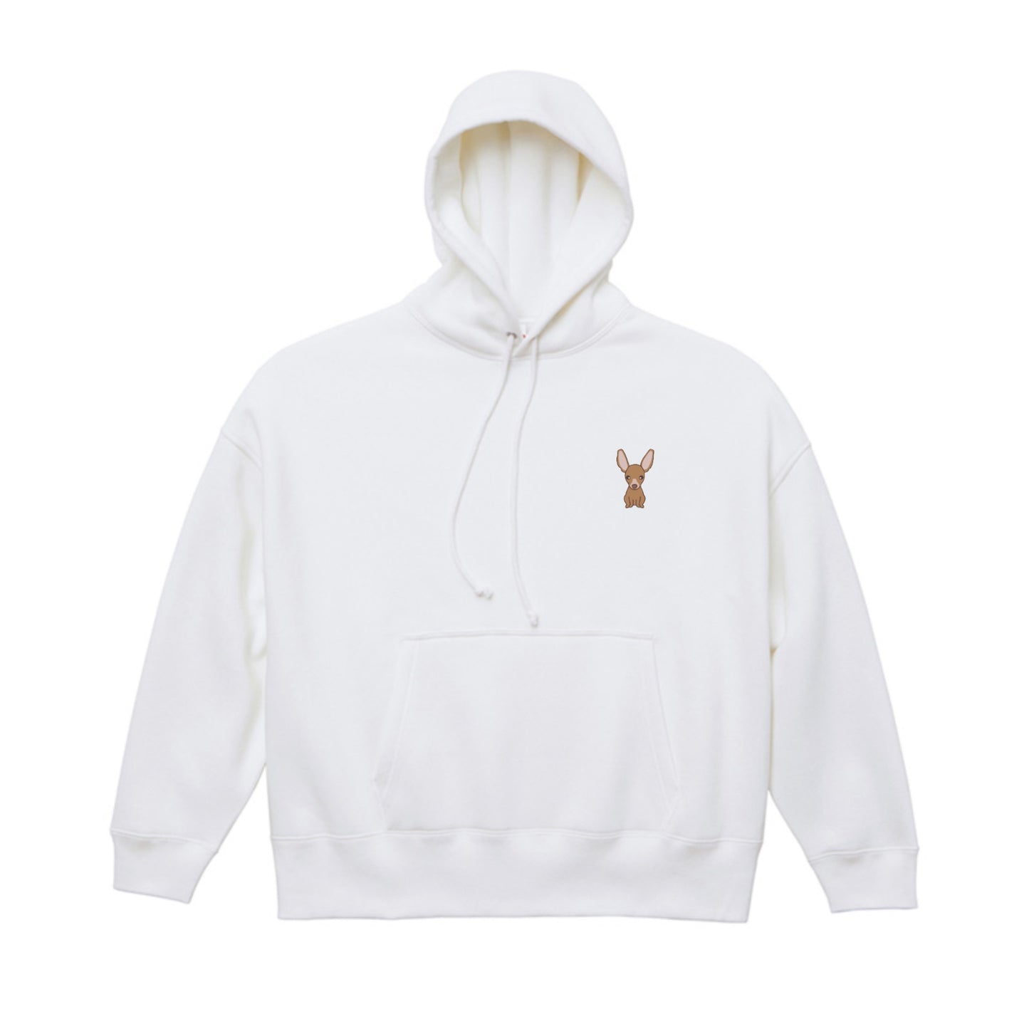 レイス刺繍パーカー