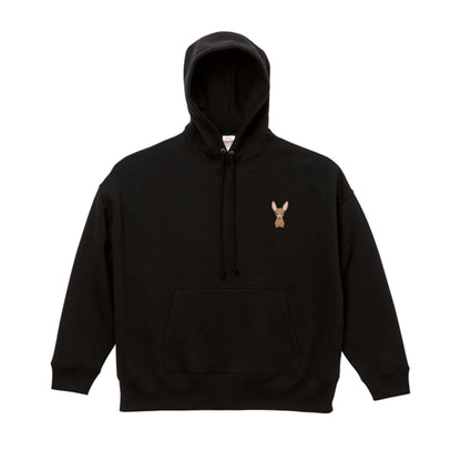 レイス刺繍パーカー