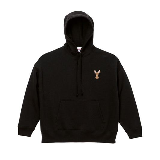 レイス刺繍パーカー