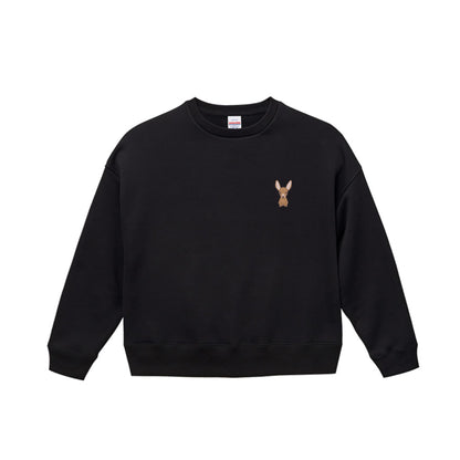 レイス刺繍トレーナー