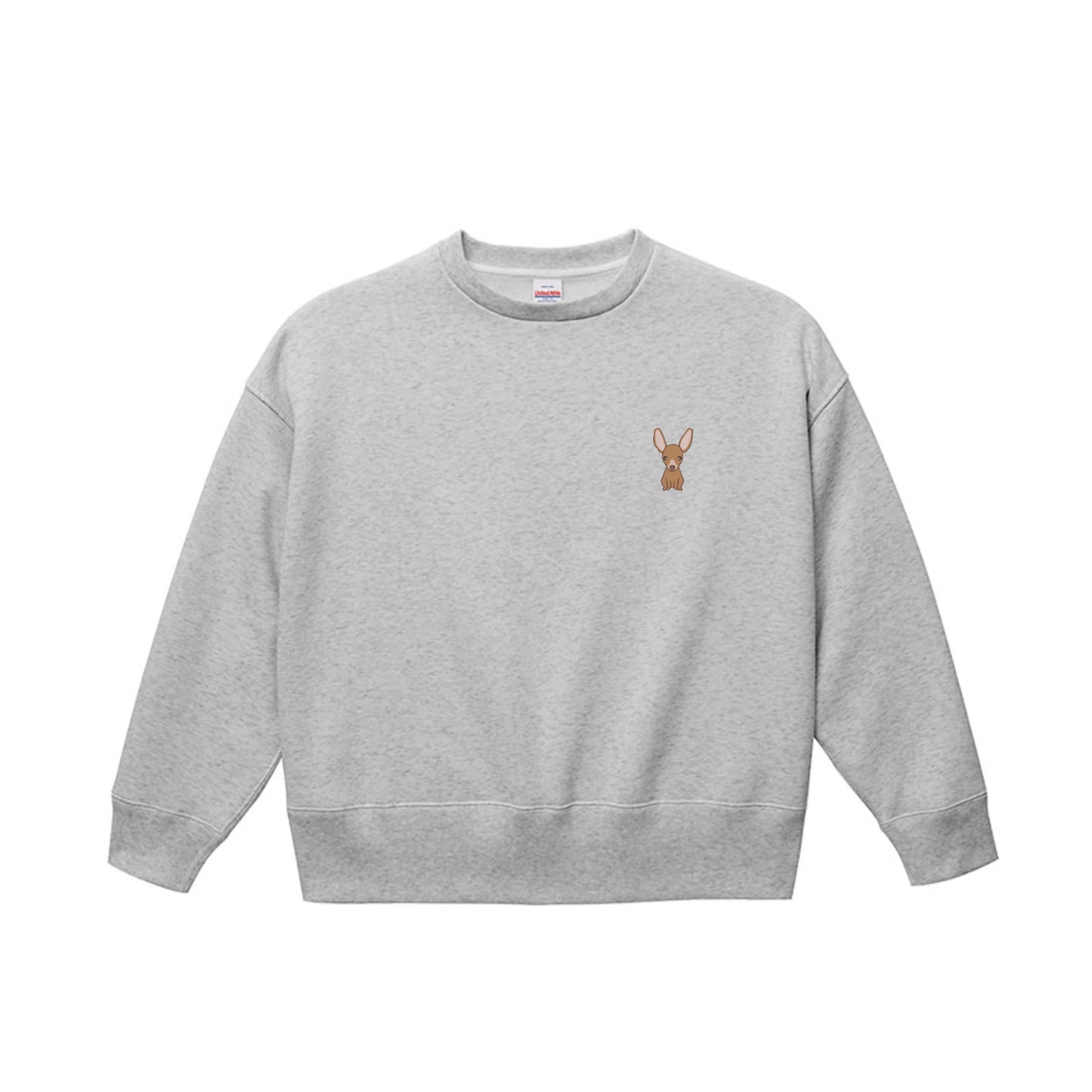 レイス刺繍トレーナー