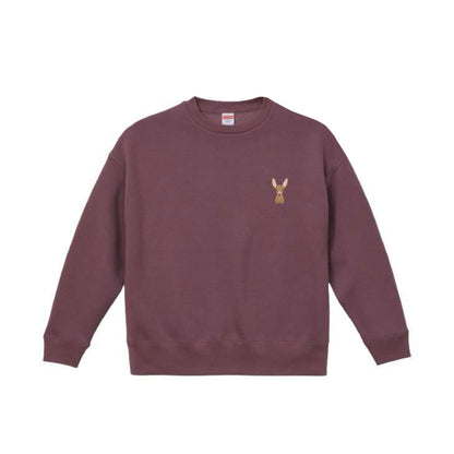 レイス刺繍トレーナー