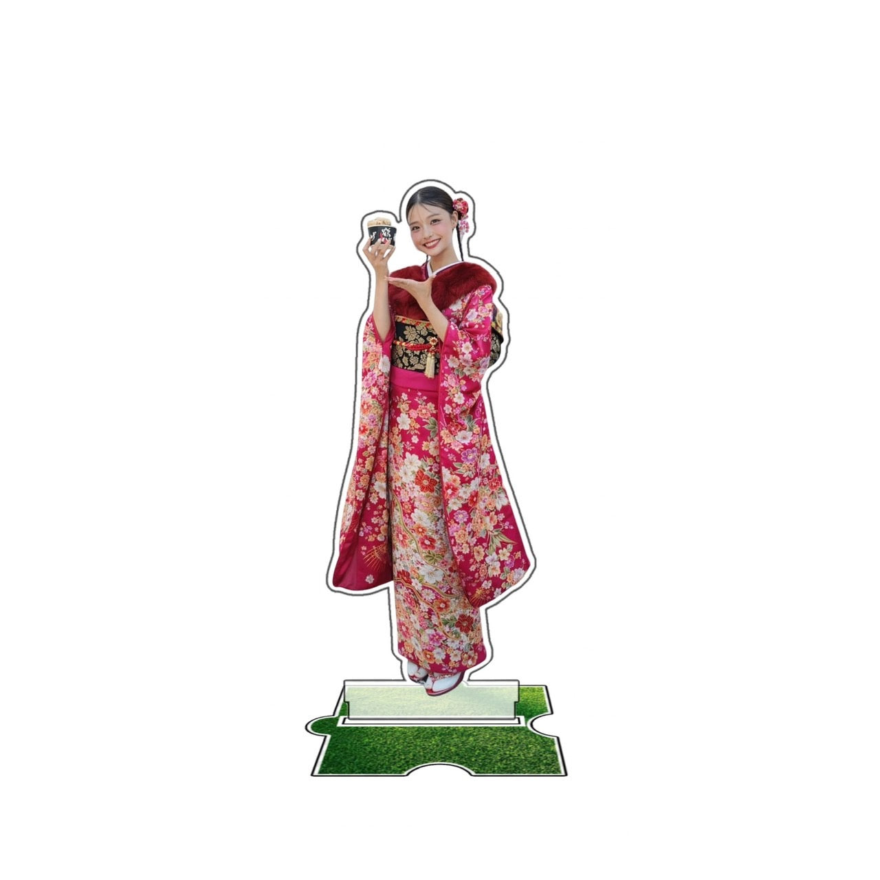 ぽみアクスタ振袖