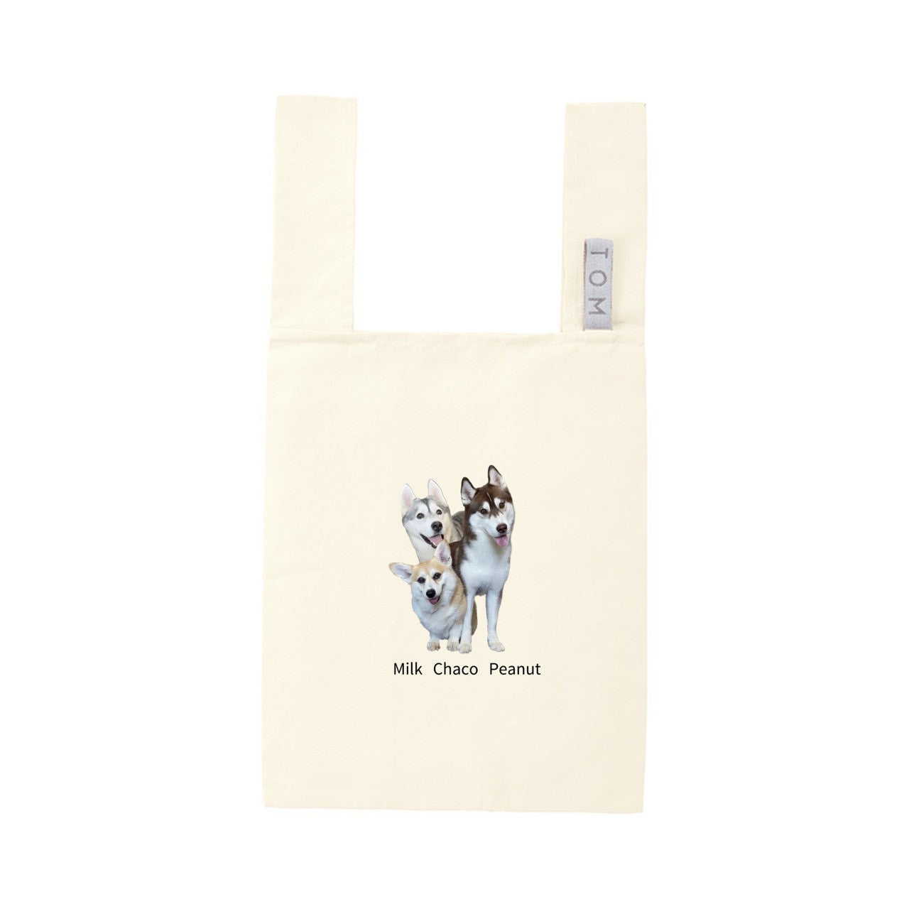Milk &Chaco &Peanut エコバッグ