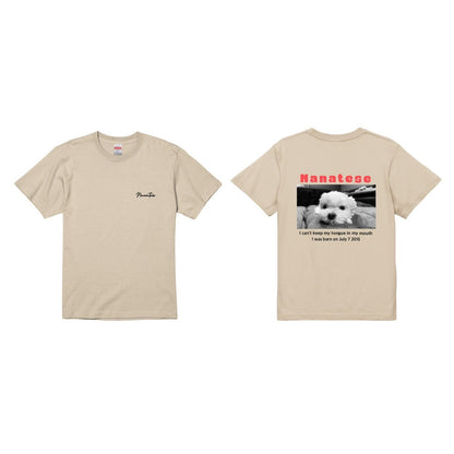Nanatese TシャツA(モノクロ)