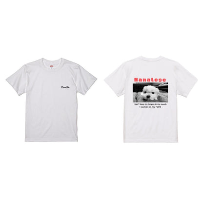 Nanatese TシャツA(モノクロ)