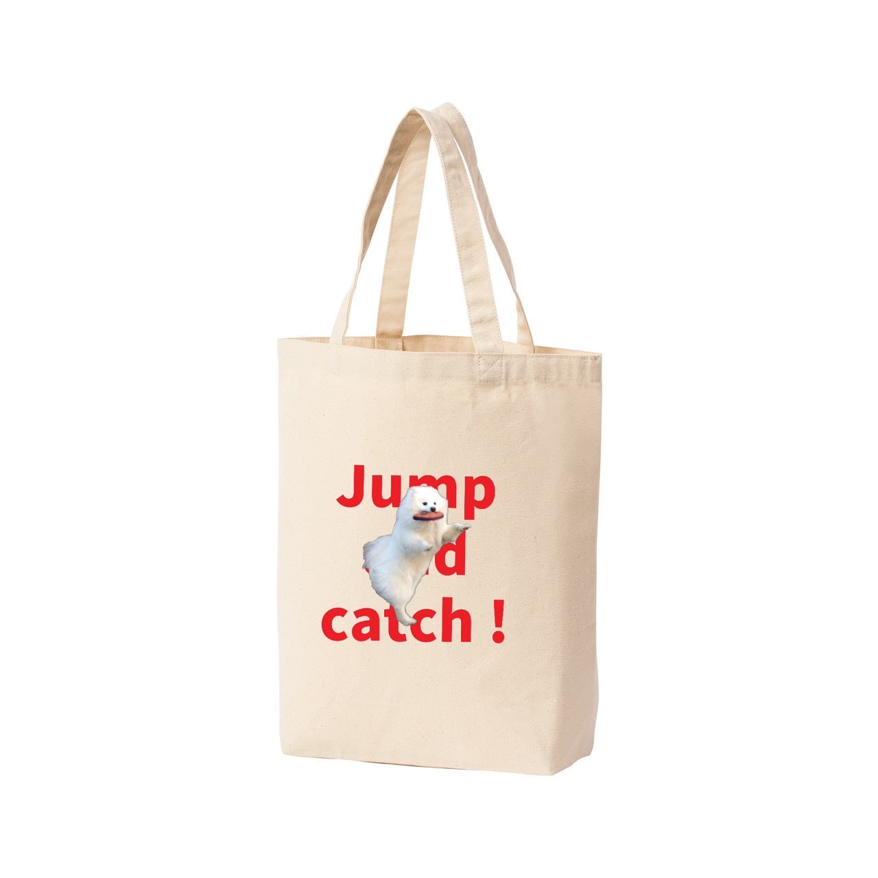 ゆきJump and catch トートバッグ