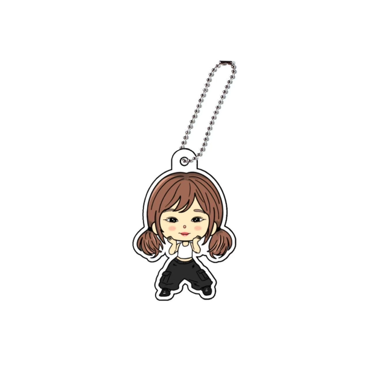 イラストアクキー　莉生