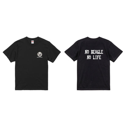 NO BEAGLE NO LIFE Tシャツ
