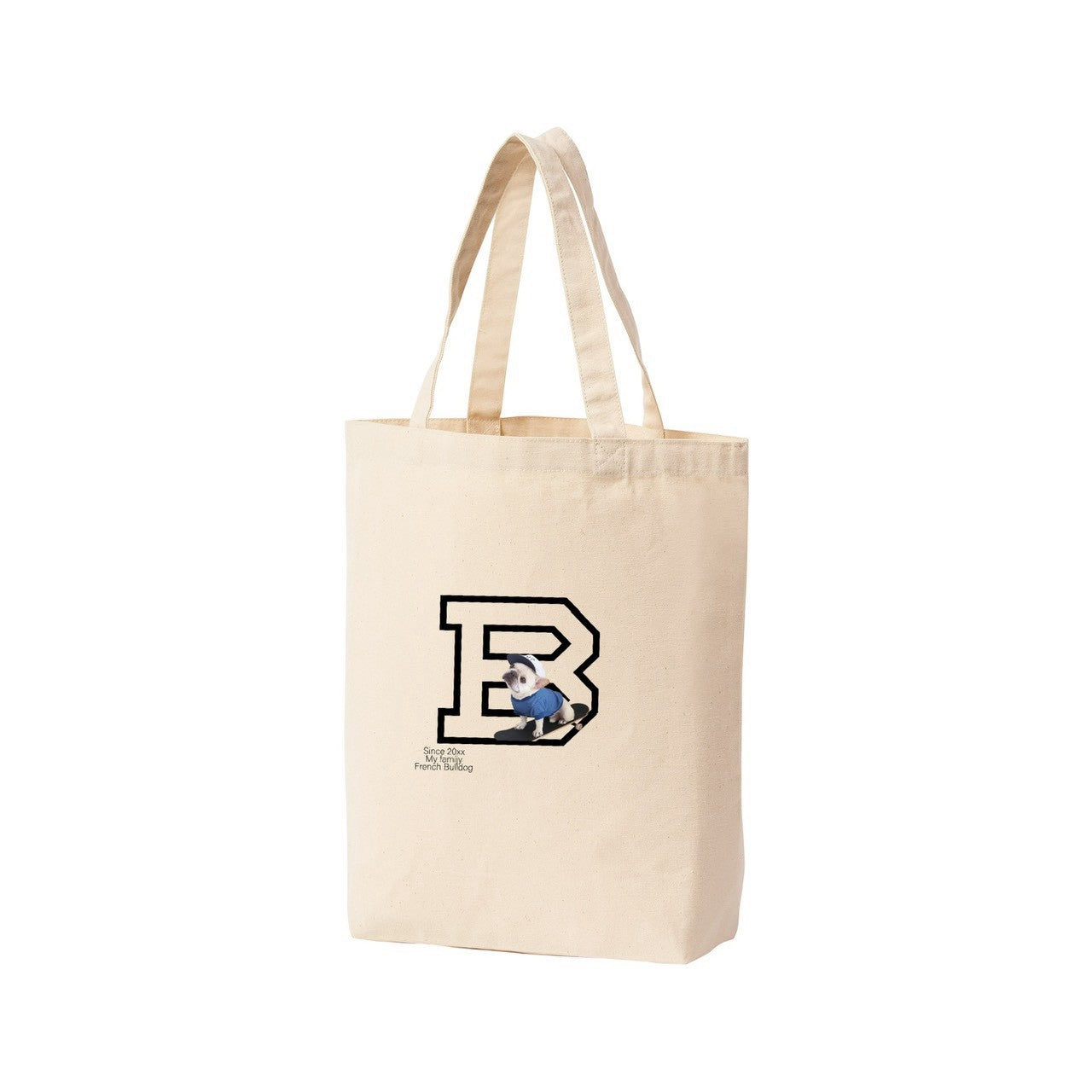 B ロゴ トートバッグ
