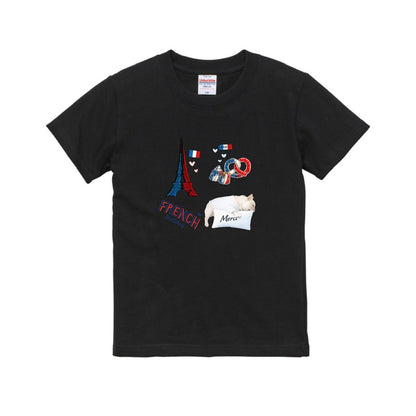 FRENCH BULLDOG キッズTシャツ