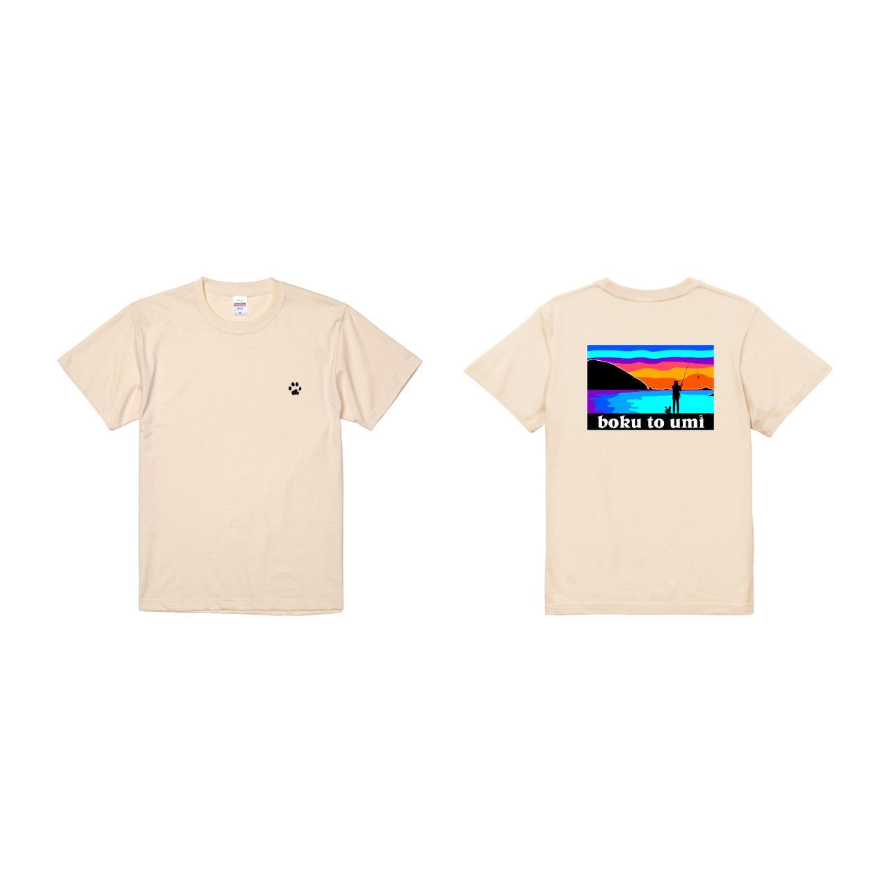 boku to umi ロゴTシャツ