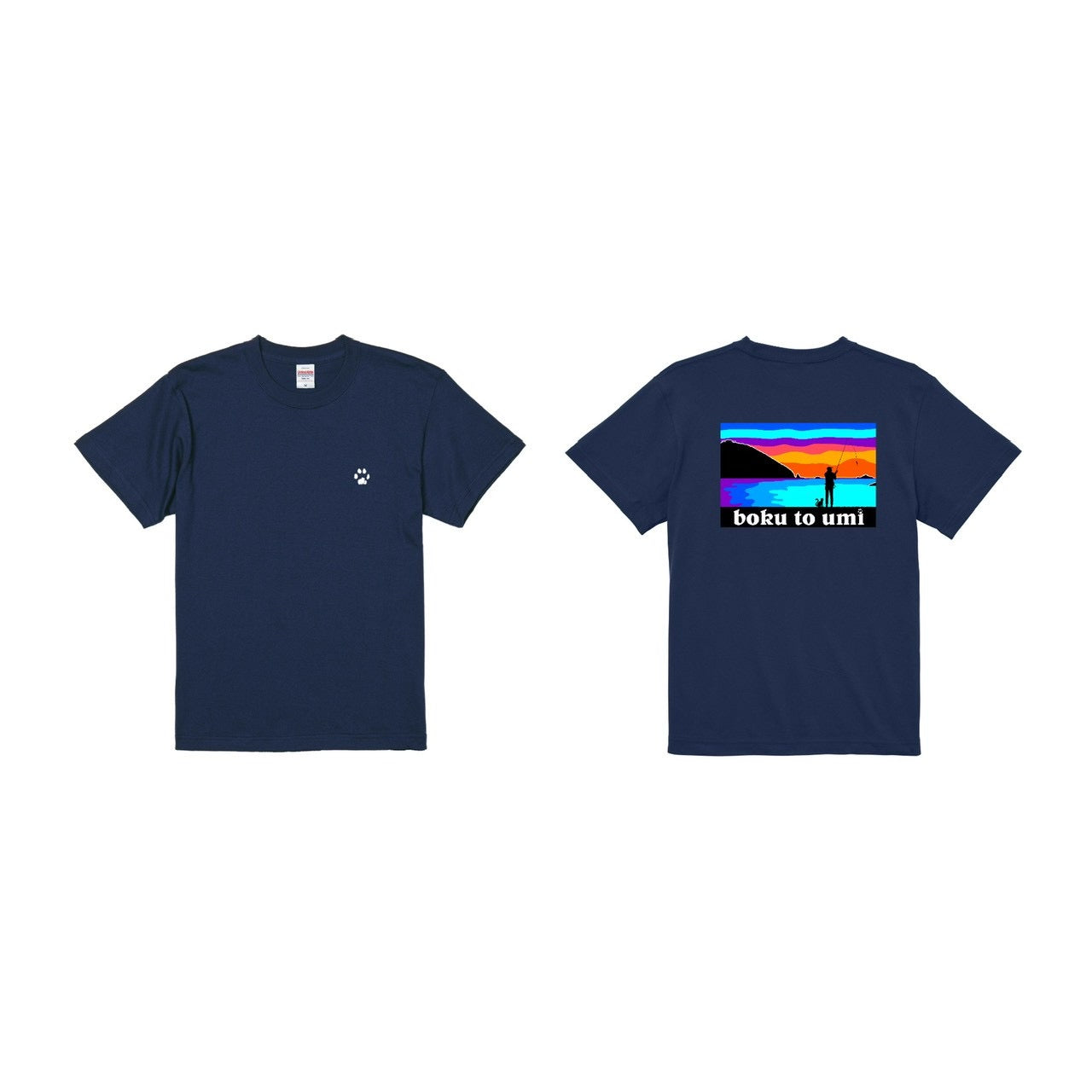 boku to umi ロゴTシャツ