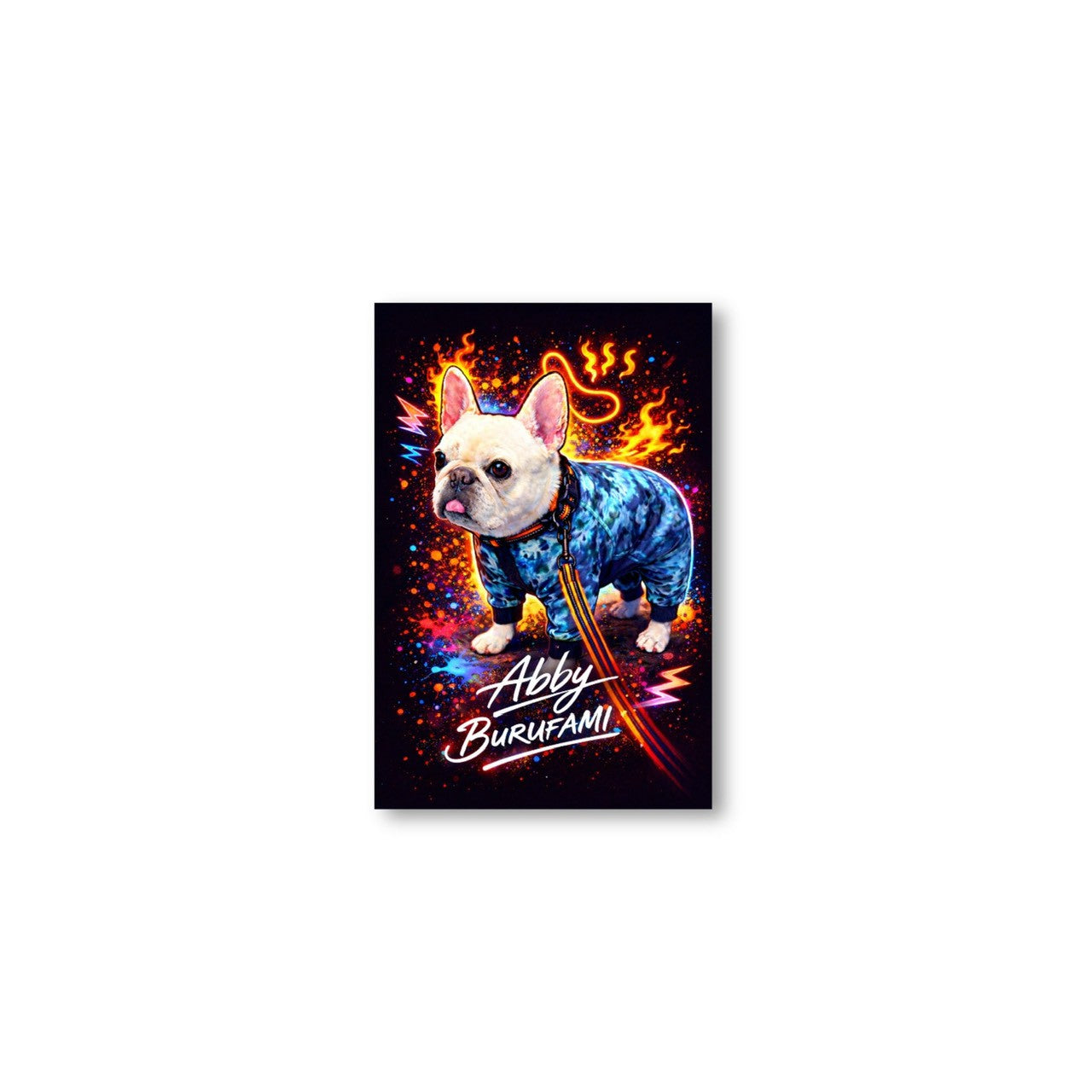 ぶるふぁみのアビー ステッカーC