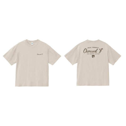 チャコールF Tシャツ